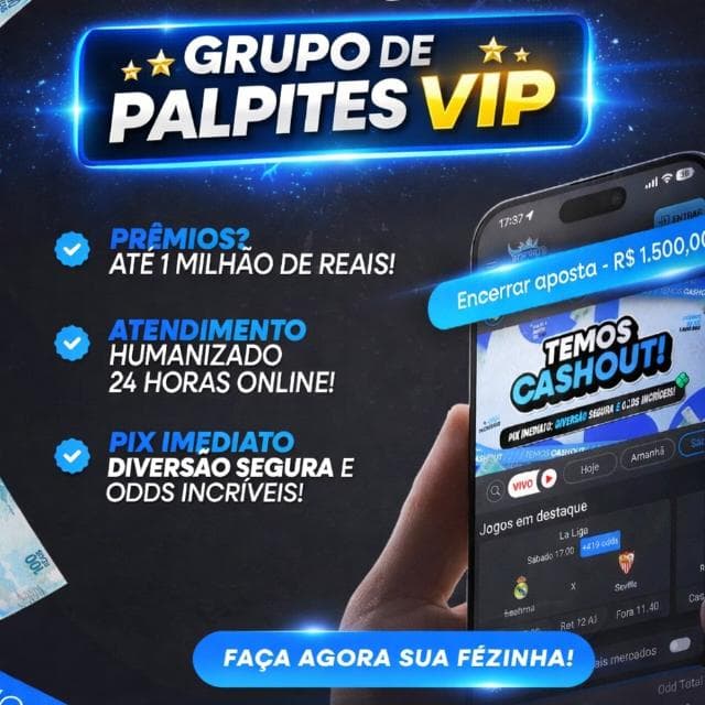 Palpites esportivos Vip